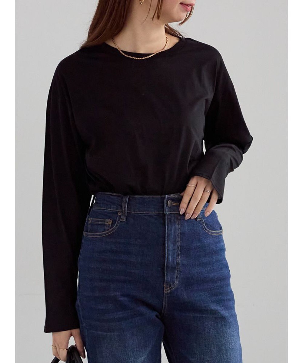 Te chichi シルケット天竺ロングスリーブTee 