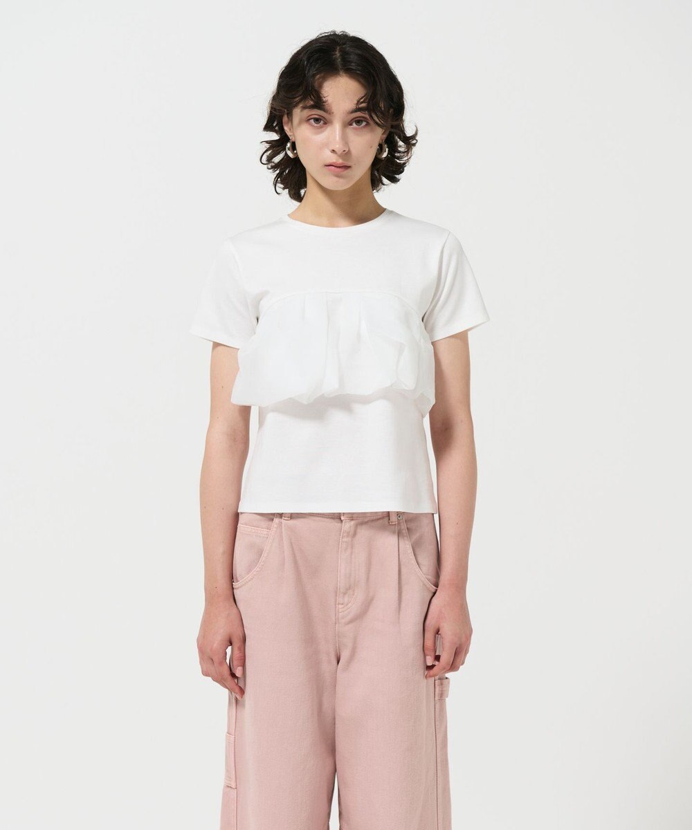 GRACE CONTINENTAL アシメフリルT 