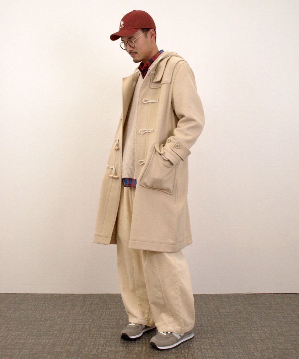 J.PRESS YORK STREET 【UNISEX】メルトン ダッフルコート 