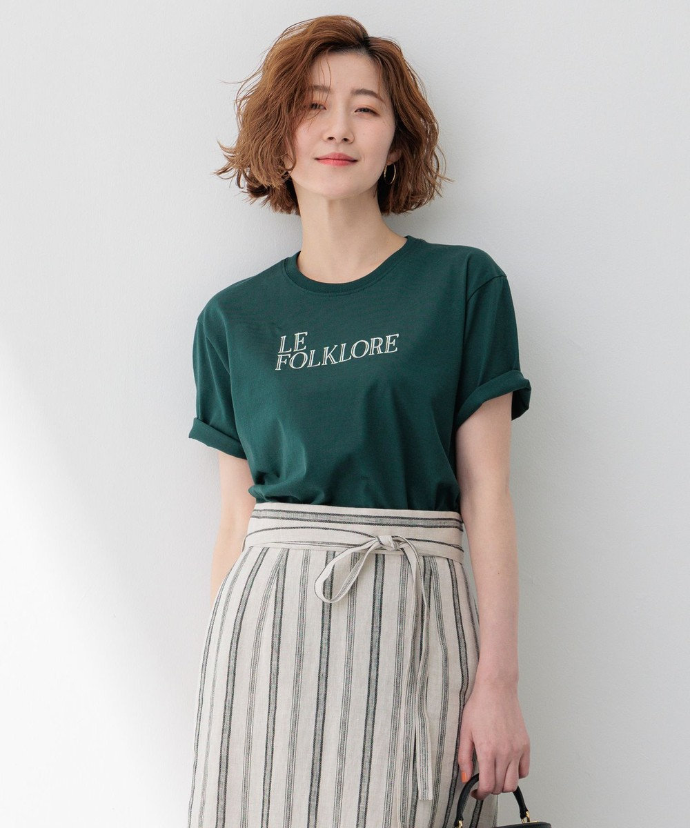 FOLKLORE ロゴTシャツ / 23区 L | ファッション通販 【公式通販】オンワード・クローゼット