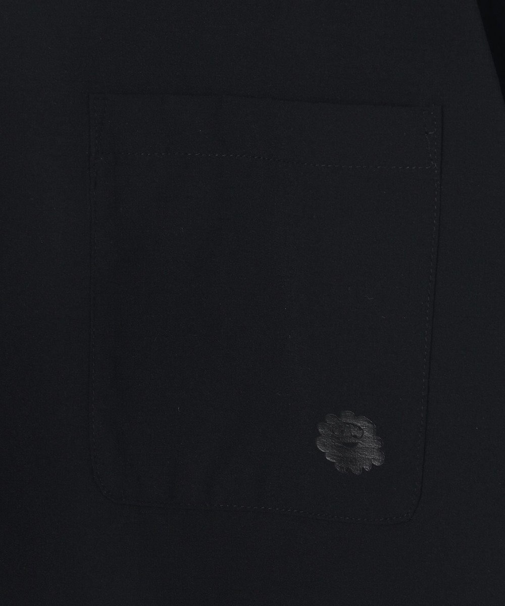 PW CIRCULUS 【MEN】【ストレッチ / 通気性】ロゴ オープンカラー シャツ 