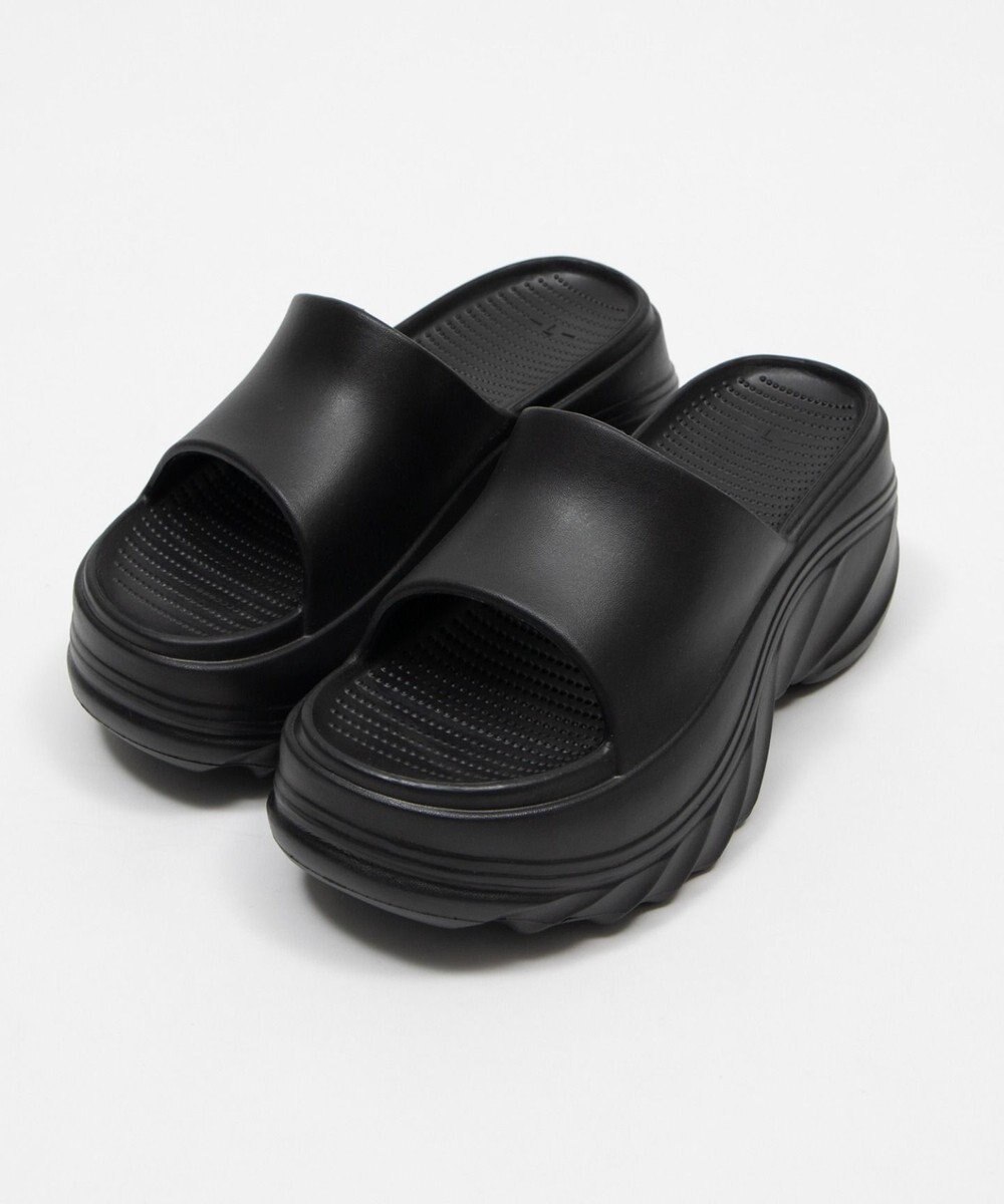 WEGO 厚底デザインラバーサンダル 