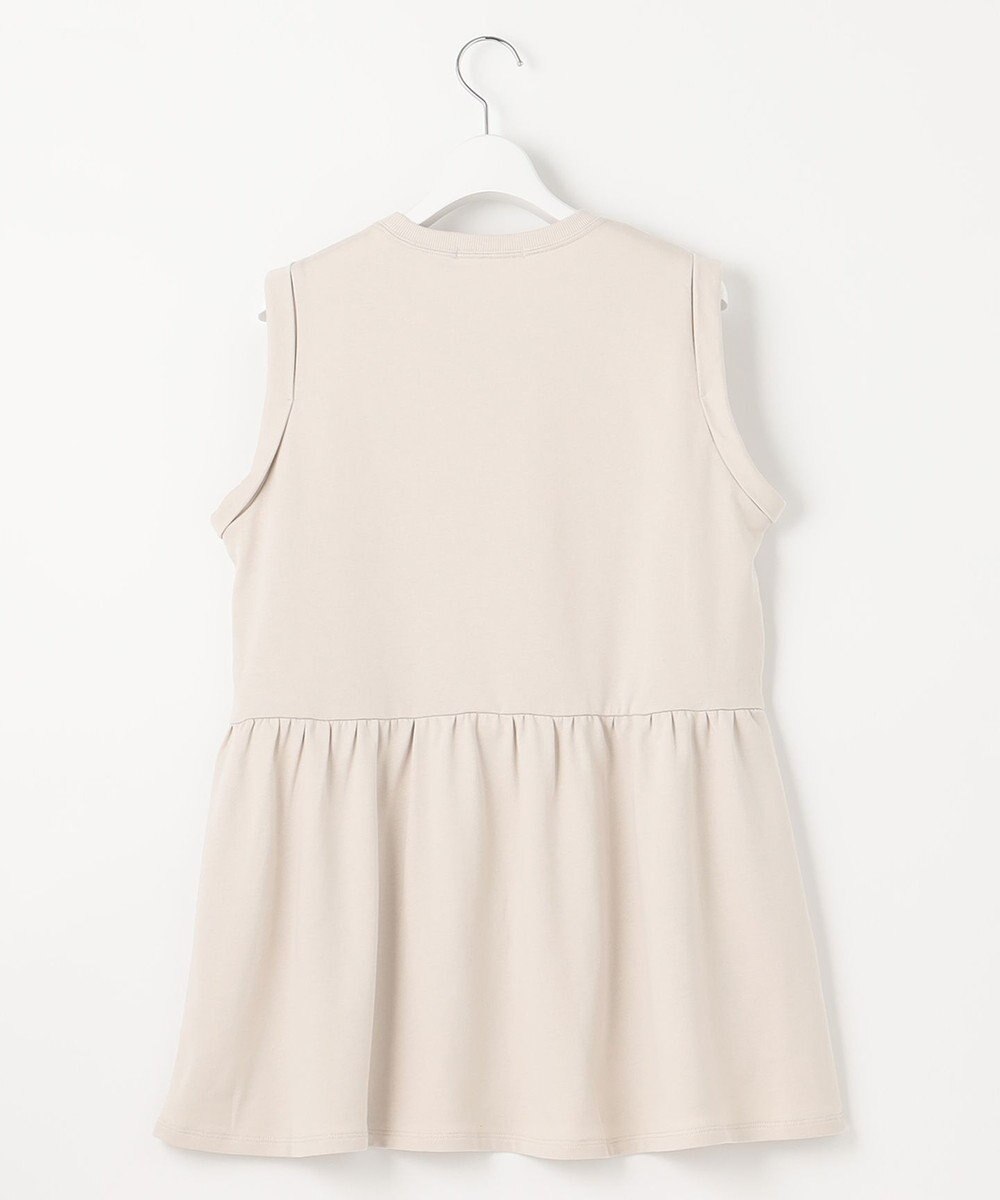 23区 【SLOW/洗える】コンパクトインレー ペプラムヘム カットソー 