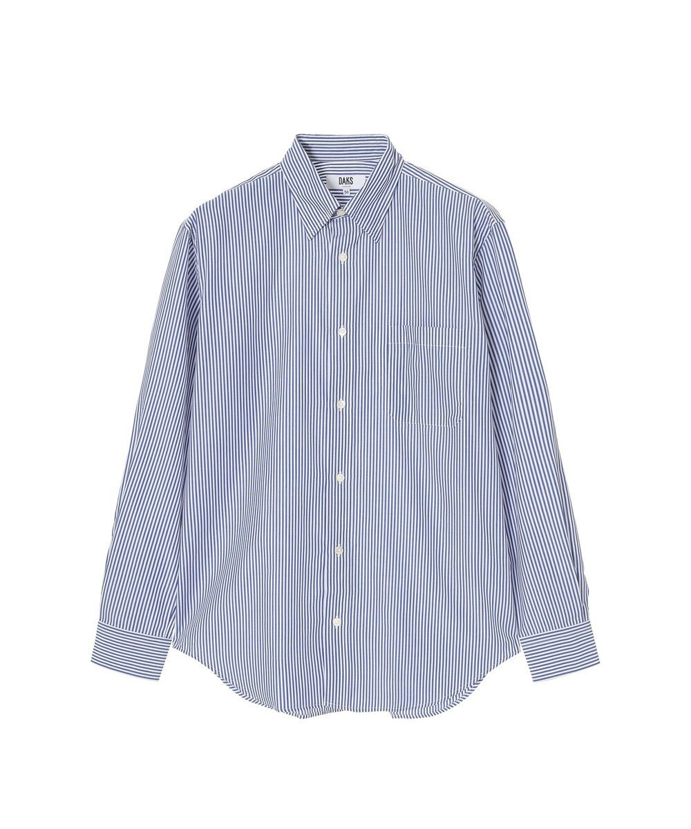 DAKS コットン ストライプシャツ 
