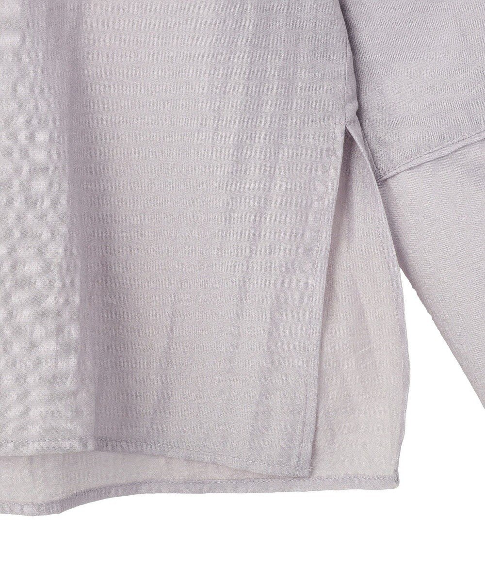 CRAFT STANDARD BOUTIQUE シアーオープンカラーシャツ 