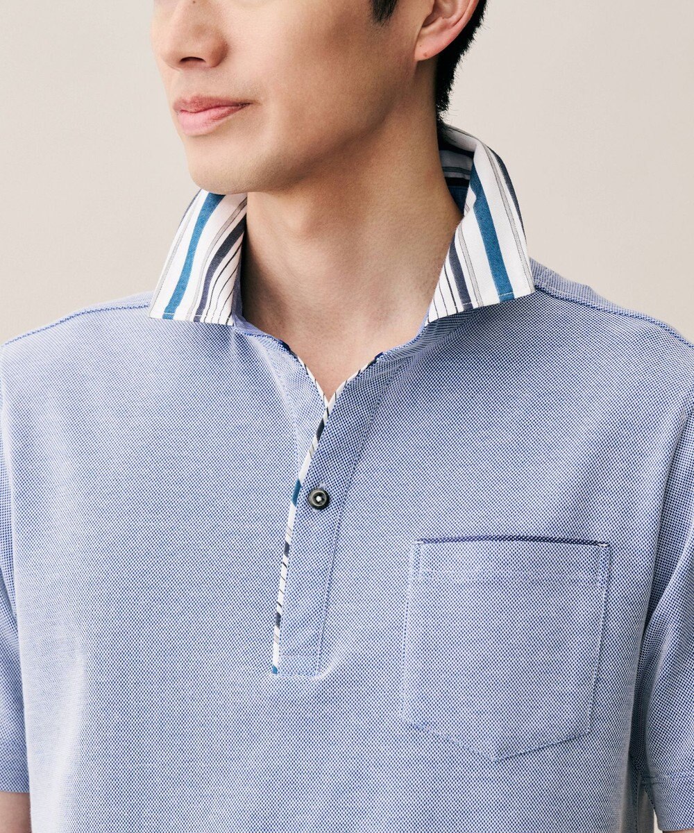 JOSEPH ABBOUD 【キングサイズ・愛されて21年！オーガニックコットン使用】ダディ ポロシャツ 