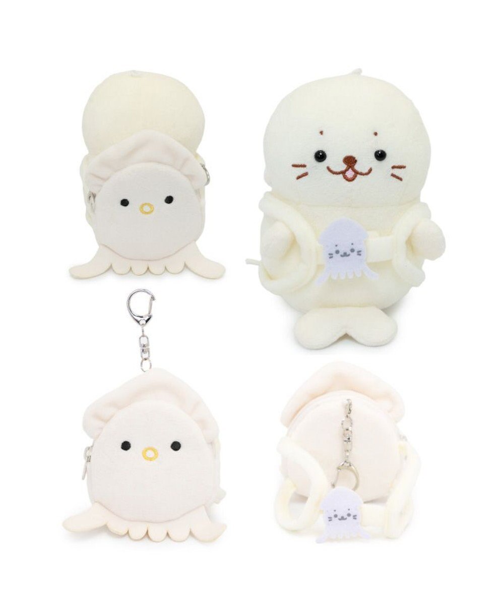 Mother garden しろたん ついてきちゃうしろたん マスコット専用リュック 《イカ》 単品 