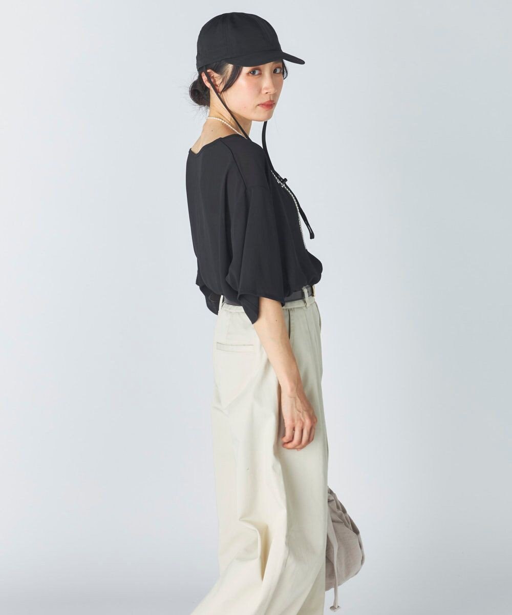 OP／FILA 【Ocean Pacific】シアーオーバーサイズTシャツ 