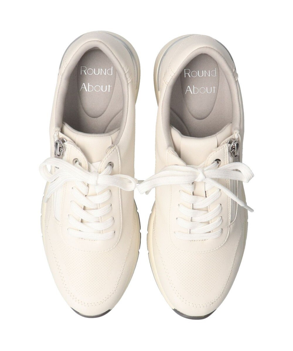 Bridget Birkin 【Round About】サイドジップスニーカー 