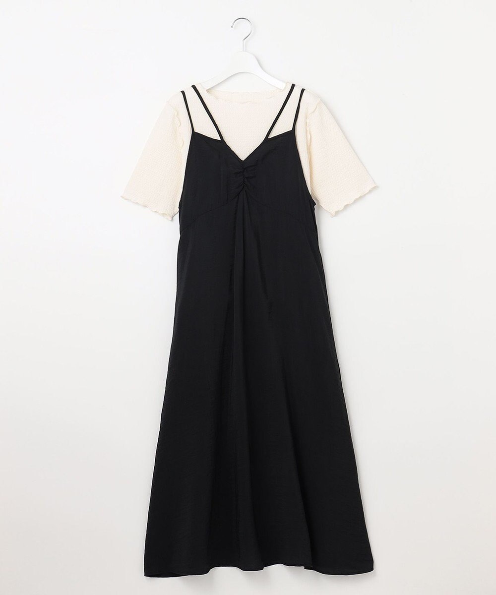 Feroux 【セットアイテム】シュリンクインナー × キャミワンピース 