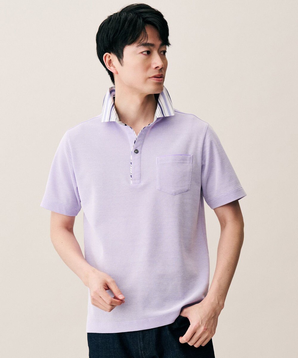 JOSEPH ABBOUD 【キングサイズ・愛されて21年！オーガニックコットン使用】ダディ ポロシャツ 