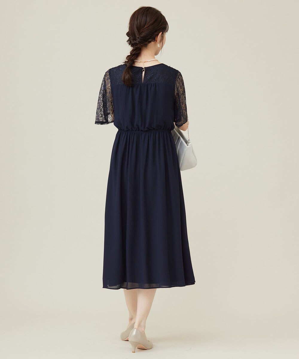 ANY SIS 【Lily Calin】ラッフルディテール ドレス 