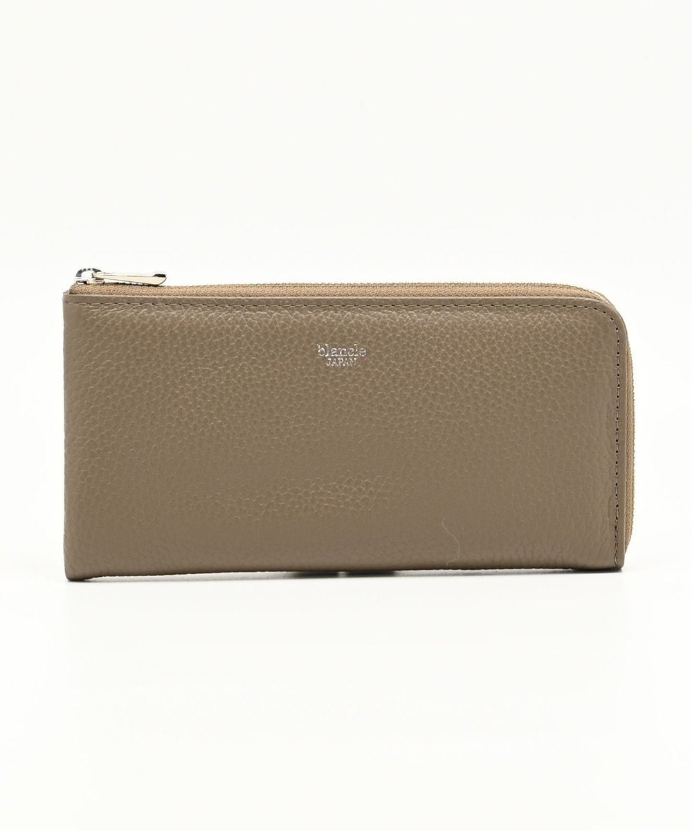 blancle シュリンクレザー Lジップ ロングウォレット 