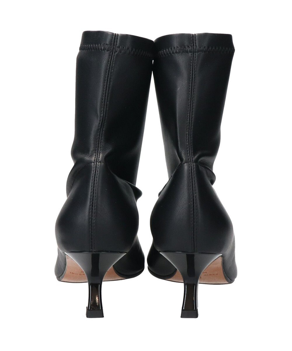 INTER-CHAUSSURES 【FABIO RUSCONI】ポインテッドトウストレッチショートブーツ 
