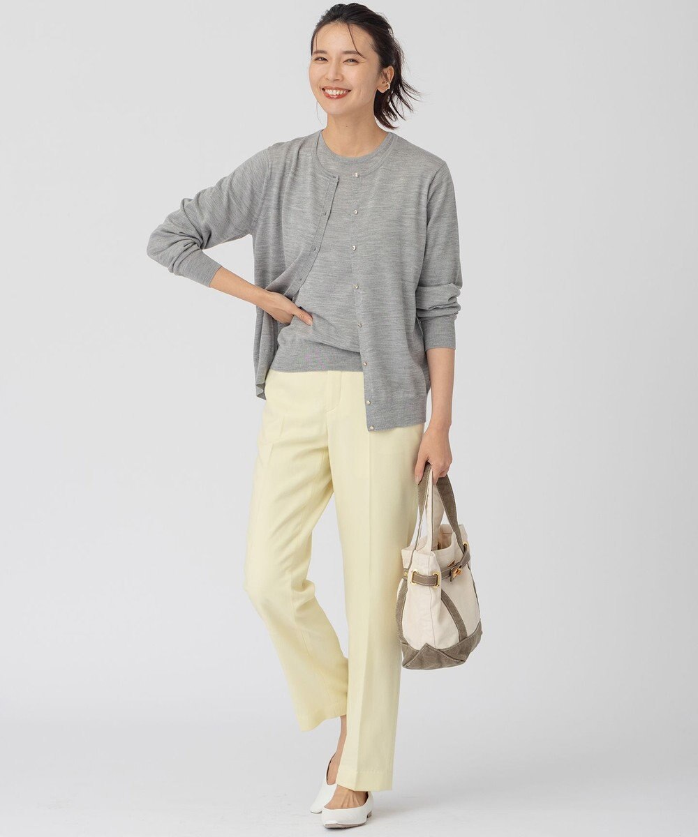 23区 【アンサンブル対応】サステナブルウール カーディガン 