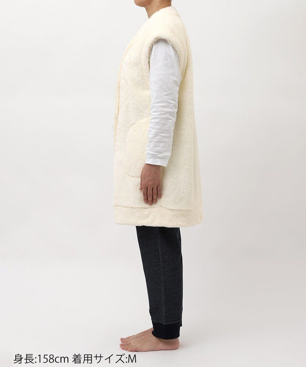 tsumori chisato SLEEP ツモリチサト ベスト 1分袖 ルームウェア あったか レディース URW158 /ワコール 
