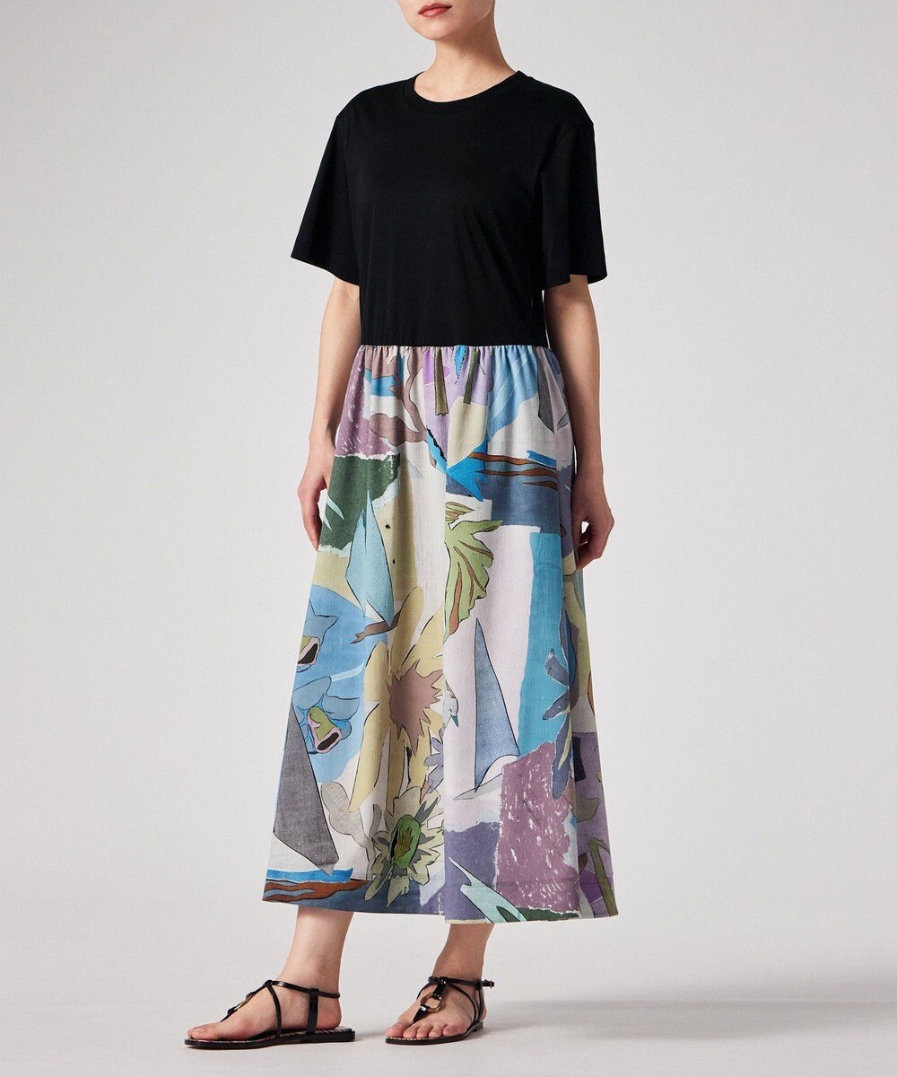 Paul Smith River Collage コンビネーション ワンピース 