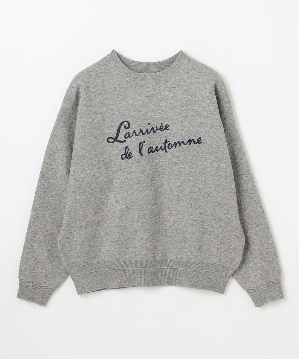 ANY 刺繍ロゴニット 