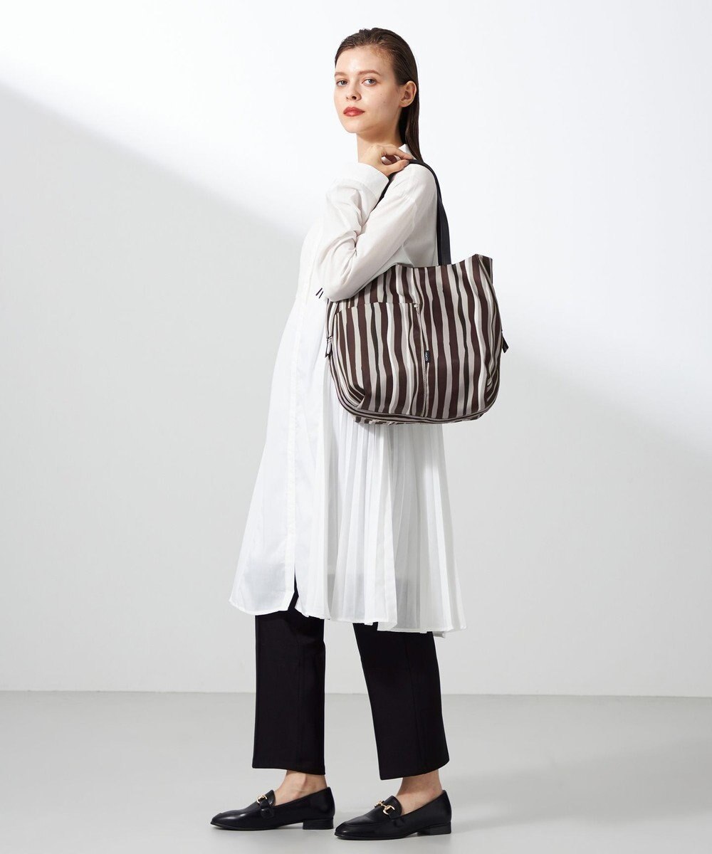 Y'SACCS 【ムック本掲載】ドローイングストライプ　トートバッグ 