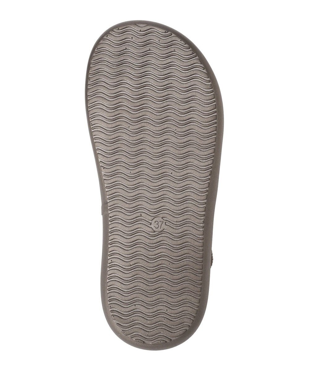 earth music&ecology ギャザークロスサンダル 