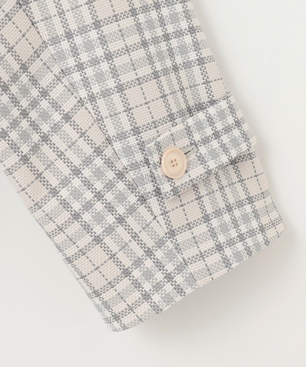 自由区 S 【洗える】オルタネートチェック コート 