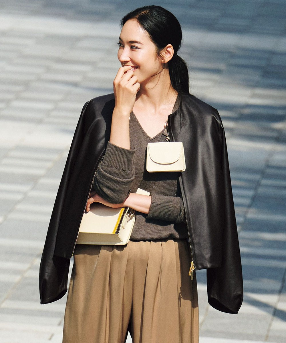 【Sサイズ有】撥水 ラムレザー ジャケット (検索番号:JG23) ¥56,100 税込