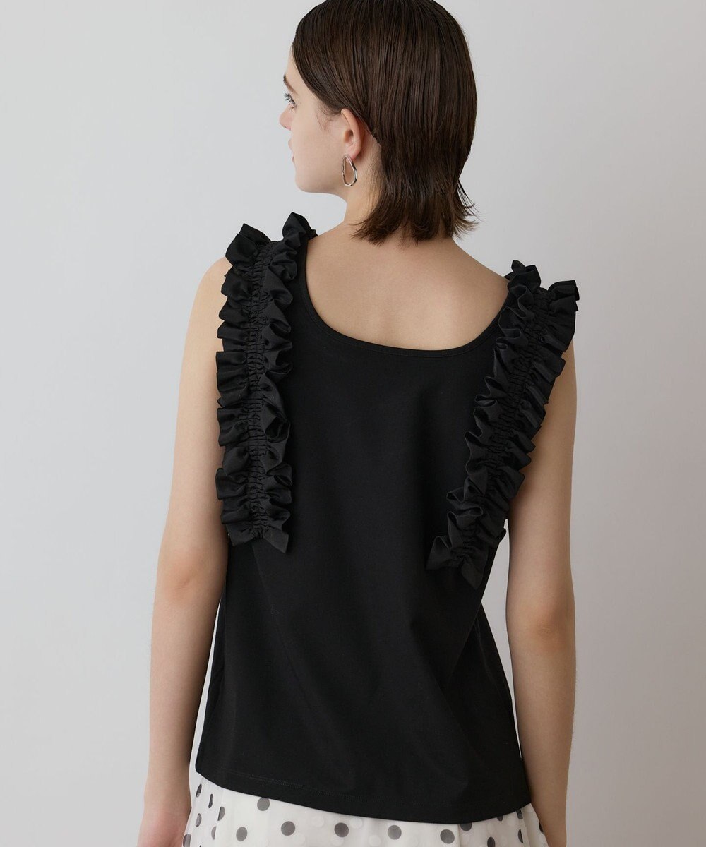 GRACE CONTINENTAL フリルカットトップ 