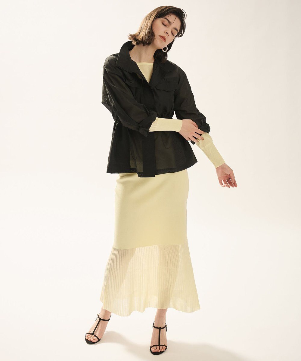 uncrave シアーニット コンビスカート 