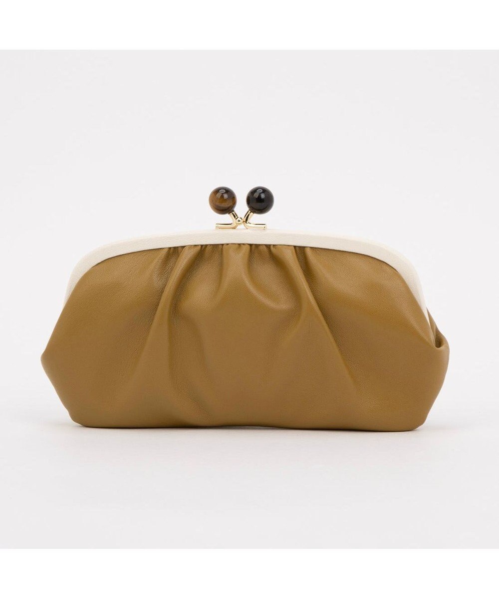 UNBILLION perche ジェムストーンがま口長財布 