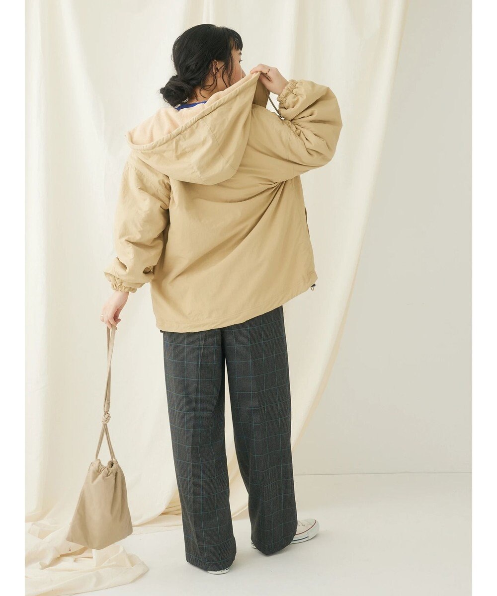 CRAFT STANDARD BOUTIQUE ナイロン×裏フリースリバーシブルブルゾンＬ／Ｓ 