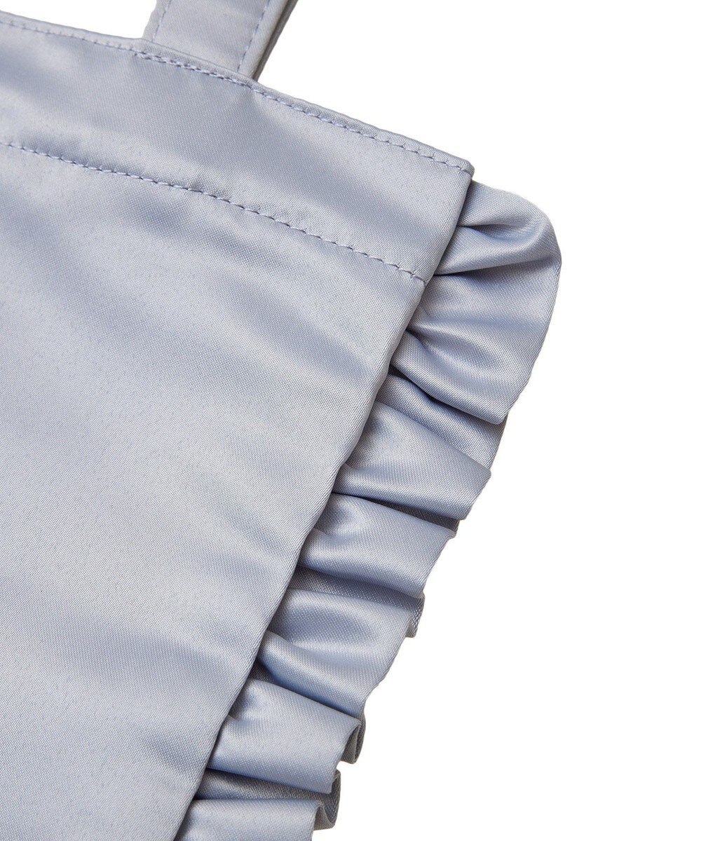 Maison de FLEUR EC限定フリルサテントートバッグ 