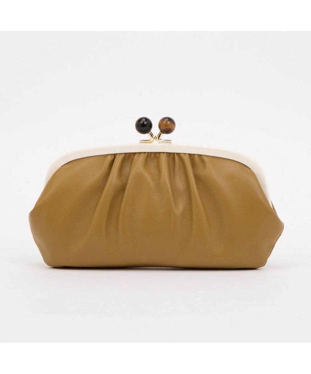 UNBILLION perche ジェムストーンがま口長財布 