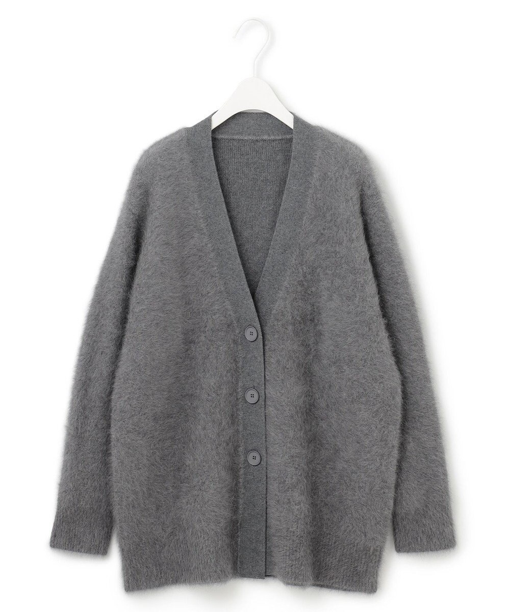 ICB フォックスカシミヤ カーディガン 