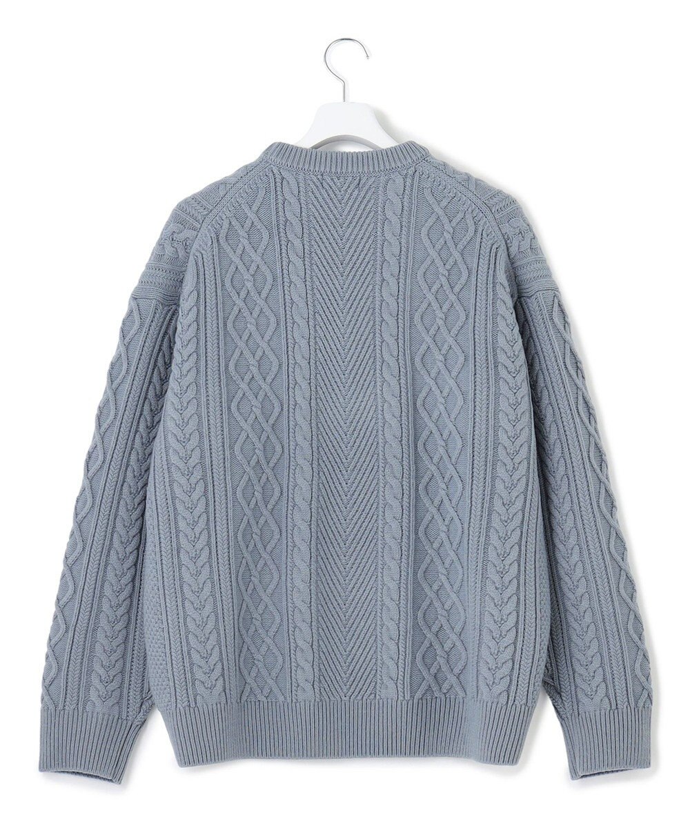 J.PRESS YORK STREET 【UNISEX】アランケーブル クルーニット 