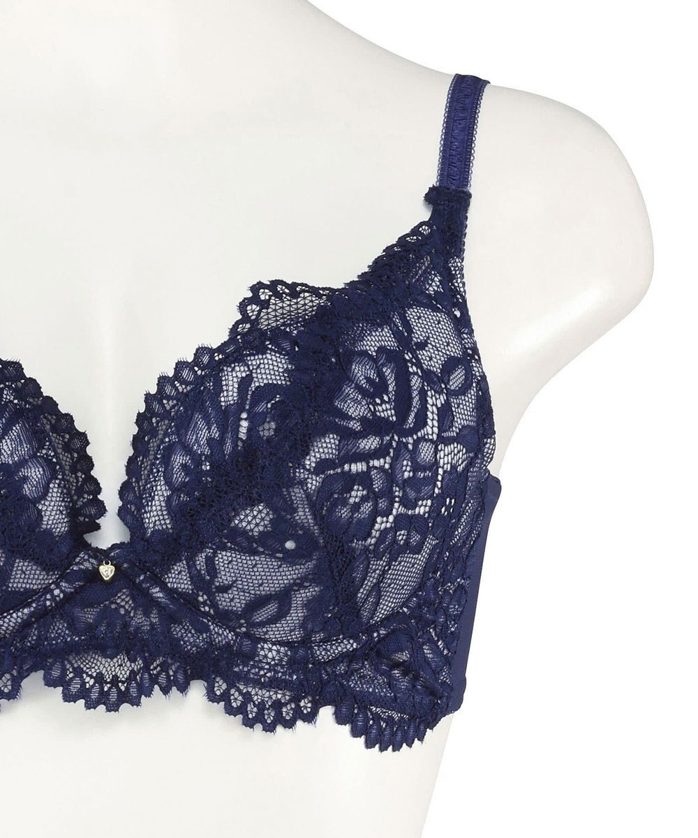 San-ai Resort（三愛水着楽園） 【WEB限定】【northerly bra 楽ちんフィットシリーズU字】 フリルレースブラショーツセット B～Fカップ 【northerly】 