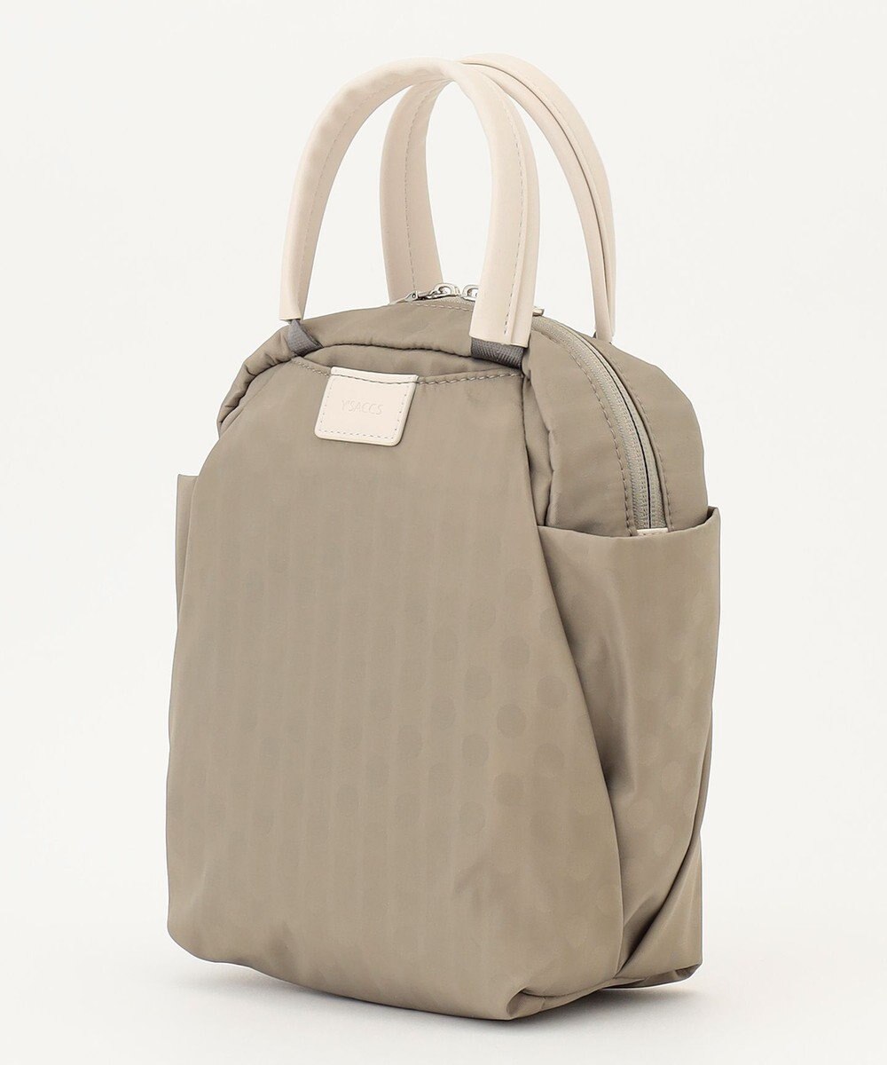 Y'SACCS はっ水ドットジャカード　ショートハンドル付き　軽量2wayショルダー 