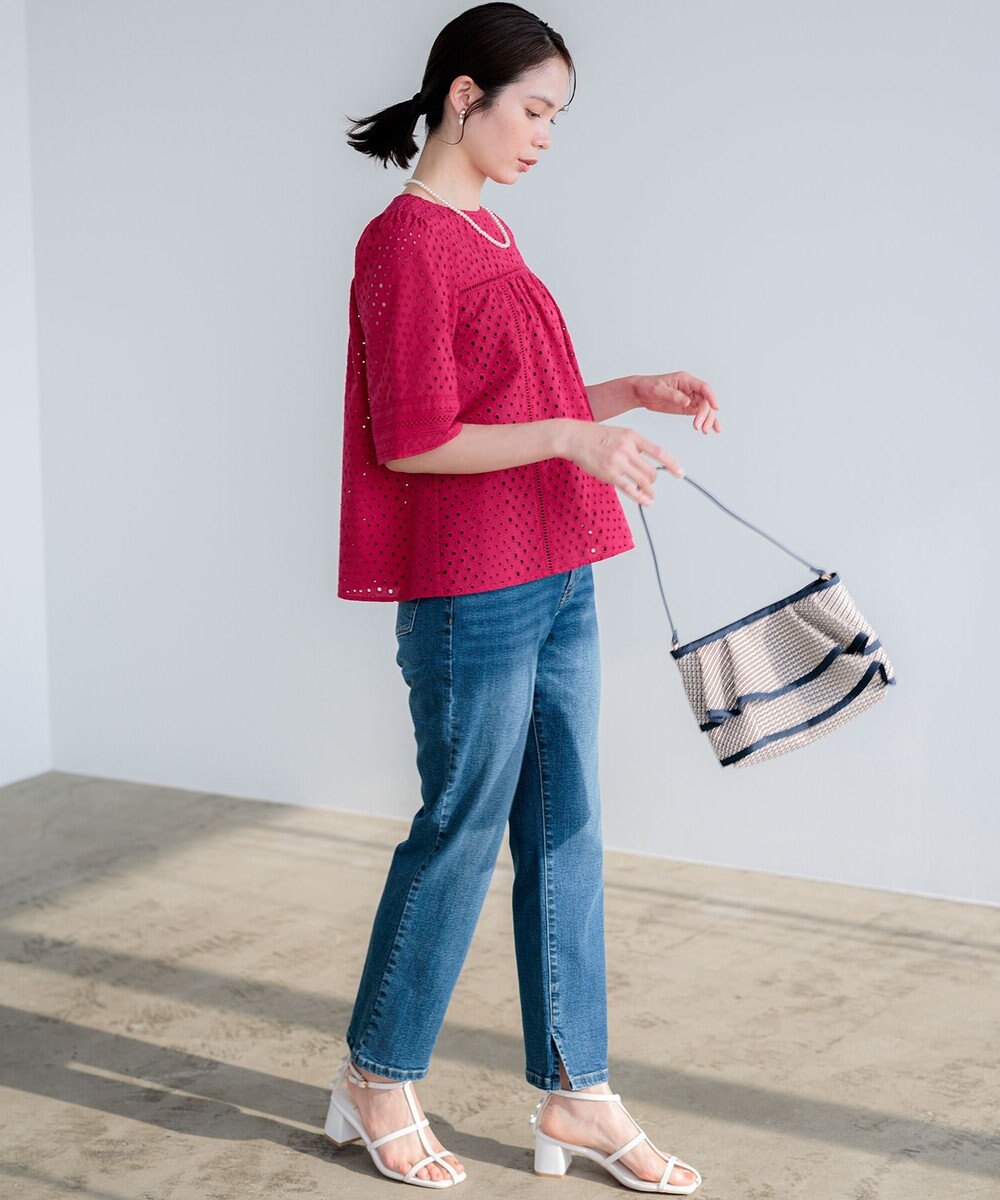 組曲 S ミッドデニム パンツ 