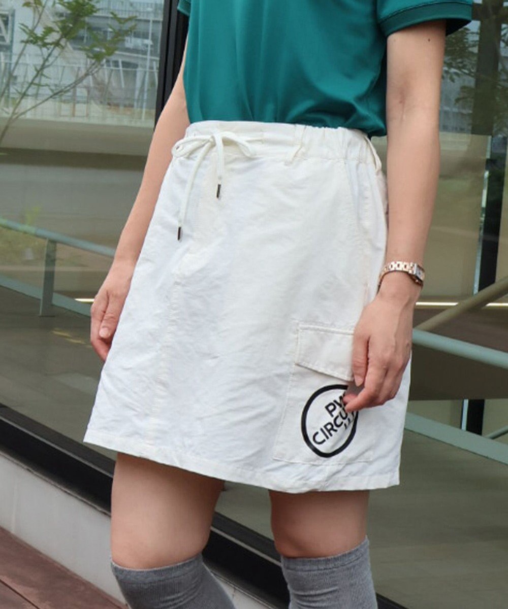 PW CIRCULUS 【WOMEN】【洗える】カーゴ スカート ゴルフウェア レディース 