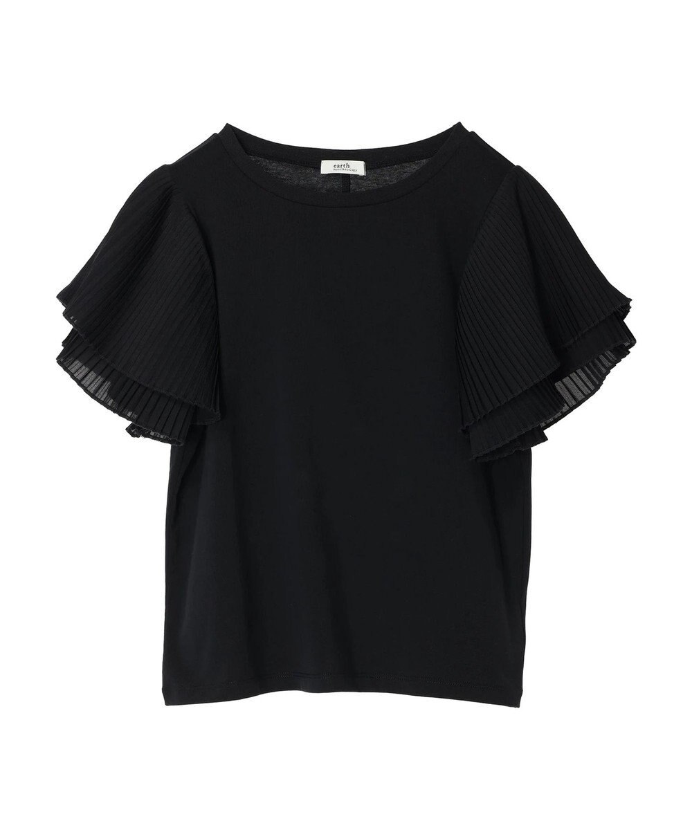 earth music&ecology プリーツフレアプルオーバー 