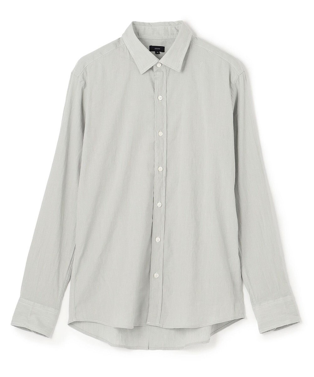 JOSEPH HOMME 【LEON 掲載】リネンストレッチブロード レギュラーカラーシャツ 