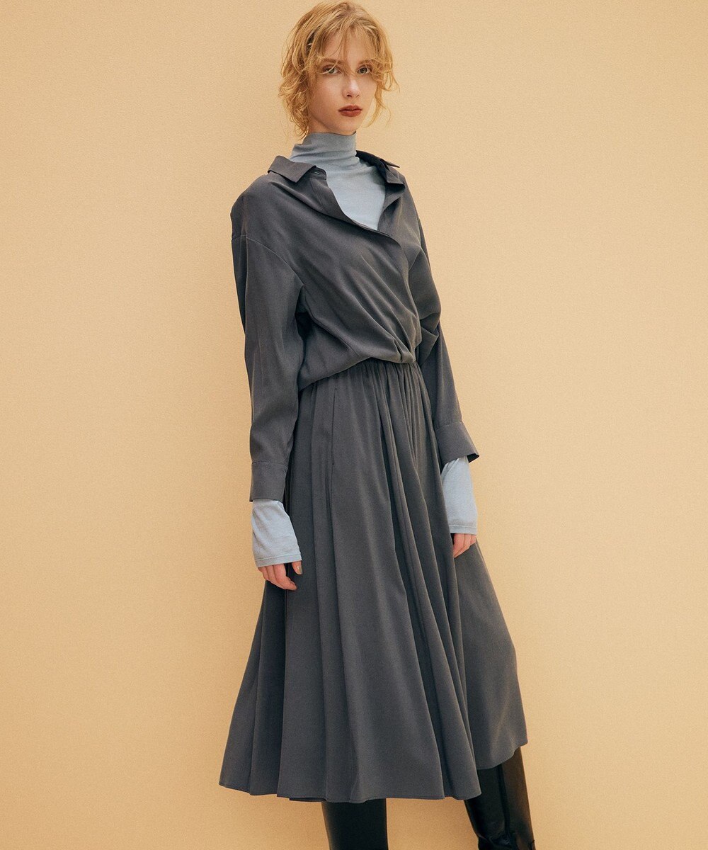 組曲 【レングス調整可能】バウンディングシャーティングスカート 