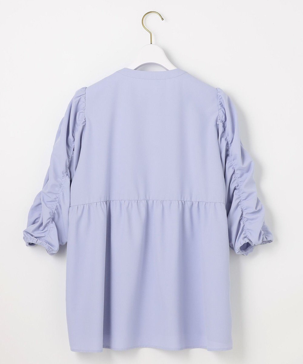 ANY SIS 【洗える】ギャザースリーブ ブラウス 