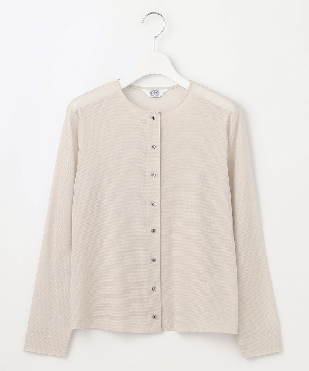 J.PRESS LADIES L シアータックフライス カーディガン 