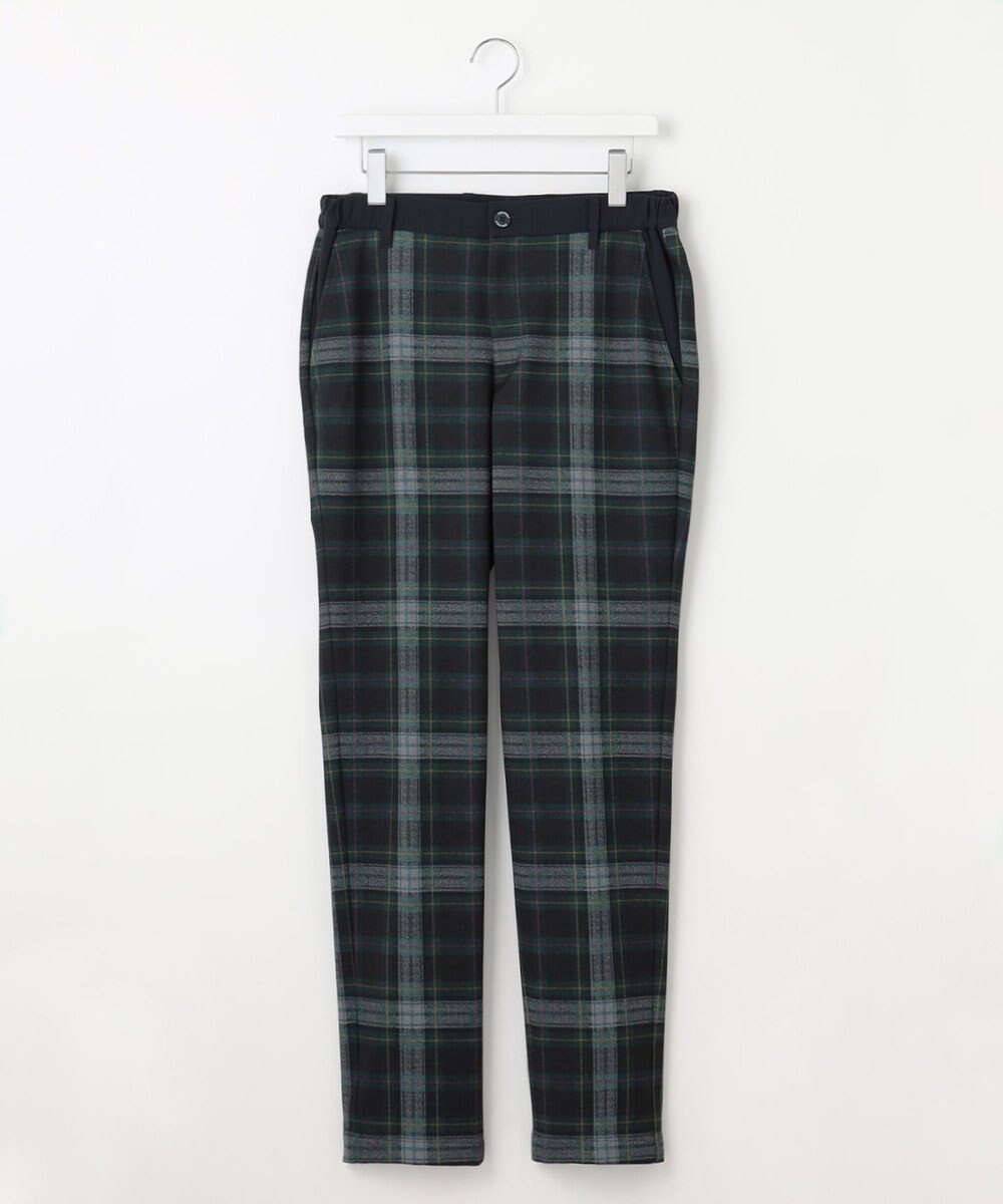 23区GOLF 【MEN】【ストレッチ】チェック柄プリント パンツ 