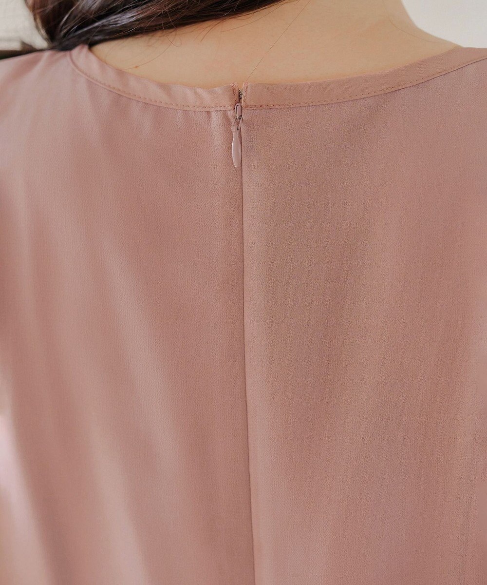 Tiaclasse 【洗える】シフォンワンピース 