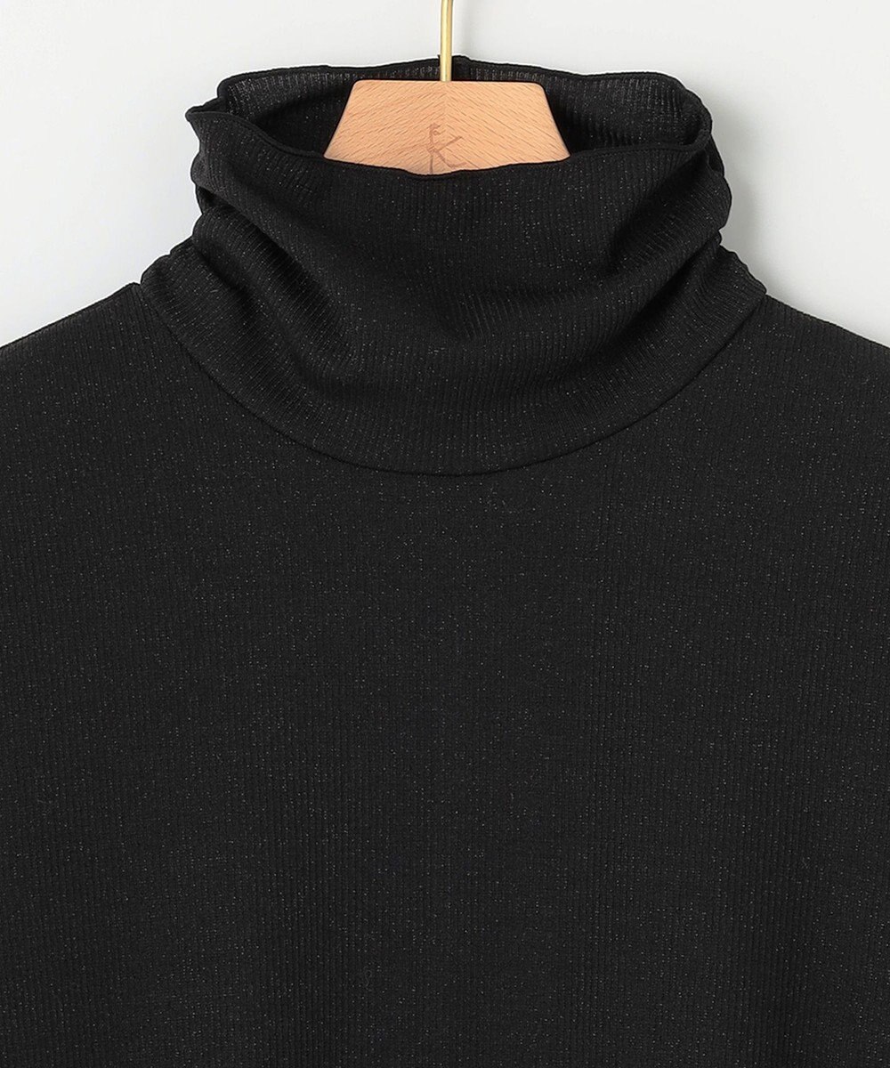 組曲 ラメシアーリブタートル カットソー 