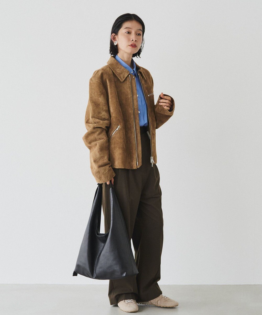 russet レザーホーボーバッグ L(CE-1654) 