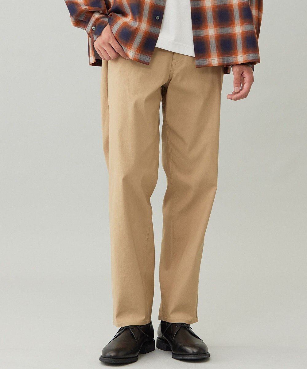 UNFILO MENS COTTON TOUCH 機能美パンツ ストレート 