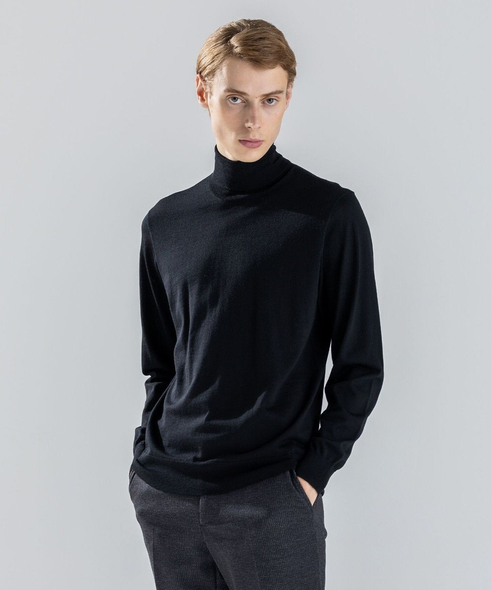 JOSEPH HOMME ウォッシャブルメリノ　タートルネックニット 