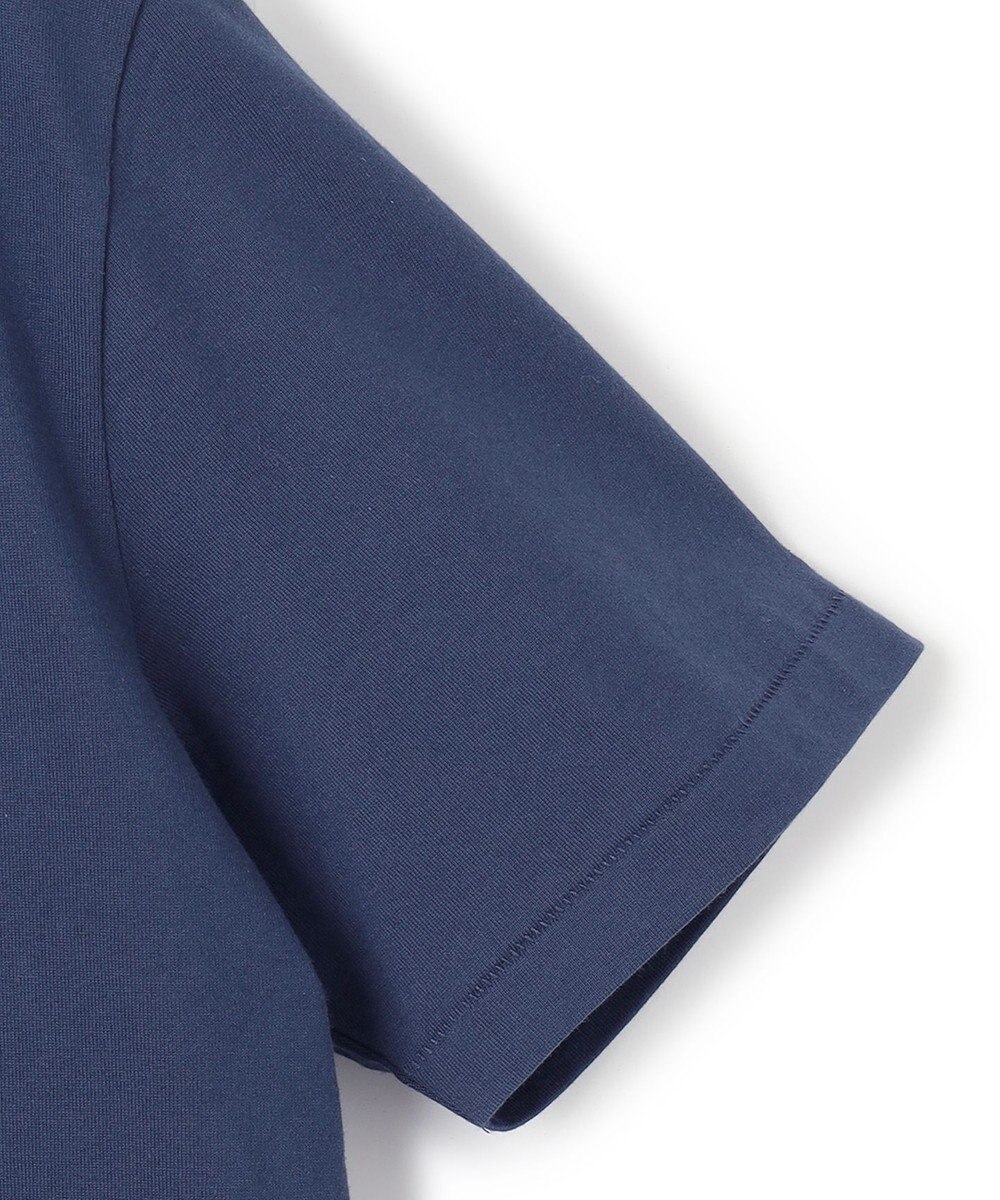 J.PRESS MEN 【UNISEX】ファブリックワッペン バックブルTシャツ 